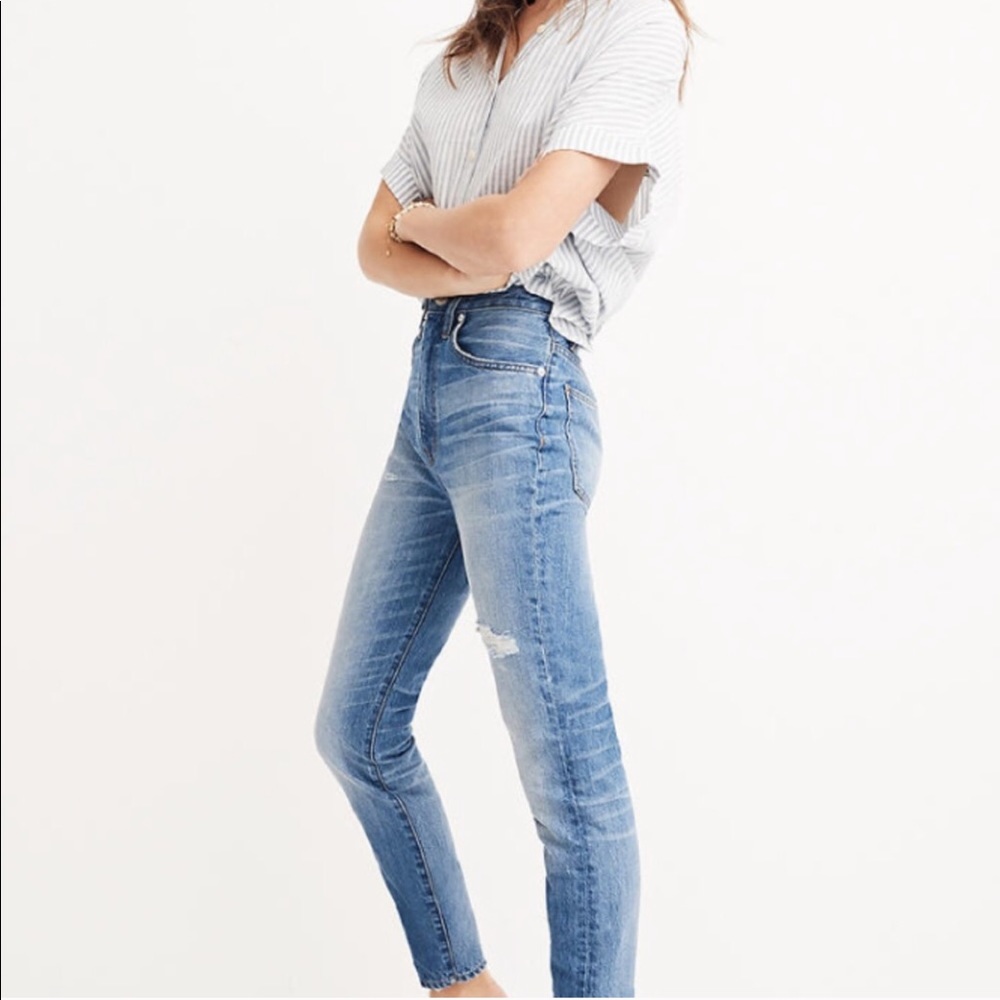 Madewell rigid skinny jeans